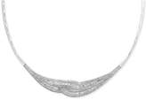 Thumbnail for your product : Effy Classique by EFFYandreg; Diamond Loop Collar Necklace (1-3/4 ct. t.w.) in 14k Gold and White Gold