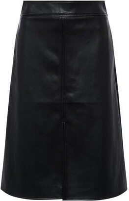 French Connection French Connection Etta Recycled Vegan Leather Midi Skirt