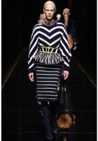 Thumbnail for your product : Balmain Stretch Viscose Knit Skirt