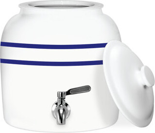 GEO SPORTS BOTTLES Porcelain Ceramic B.P.A. & Lead Free Crock 640 oz. Beverage Dispenser