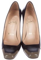 Thumbnail for your product : Christian Louboutin Cap-Toe Leather Pumps