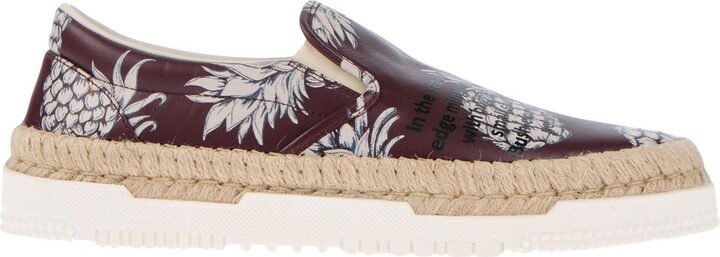 VALENTINO SLIP-ON PINEAPPLE SNEAKERS