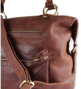 Thumbnail for your product : The Leather Store Hampton Leather Handbag Tote With Zip Pocket