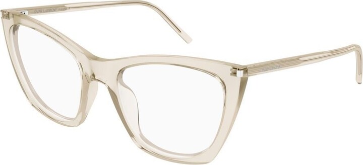 Saint Laurent Eyewear Kate Thin Cat-Eye Glasses