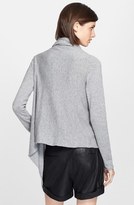 Thumbnail for your product : Autumn Cashmere Draped Front Zip Sweater