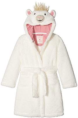 Fat Face Girl's Llama Dressing Gown,(Manufacturer Size: 4-5)
