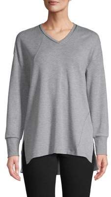 Halston H Long Sleeve Pullover Top