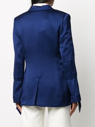 Roland Mouret Double-Breasted Fitted Blazer