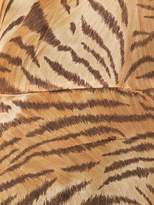 Thumbnail for your product : Twin-Set sheer tiger print dress