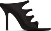 Thumbnail for your product : Alexander Wang Black Lolita 105 Heeled Sandals