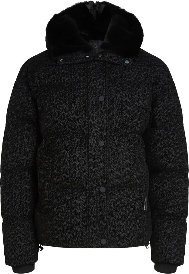 J.Kim Black Bale Puffer Jacket - ShopStyle