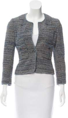 Chanel Tweed Collarless Jacket