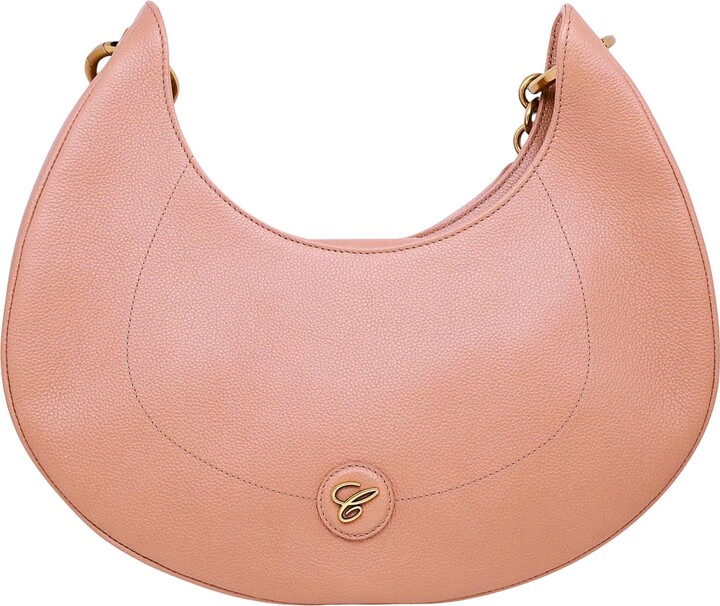 Chopard Happy Sport Carmel Grained Leather Hobo Bag 95000-1209
