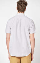 Thumbnail for your product : Vans Houser Striped Short Sleeve Button Up Shirt