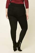 Thumbnail for your product : Forever 21 Plus Size High-Rise Short Jeans