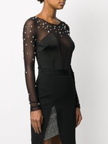 Thumbnail for your product : Philipp Plein Embellished Long-Sleeve Dress