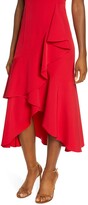 Thumbnail for your product : Taylor Laguna Ruffle Hem Sleeveless Dress
