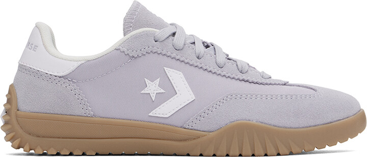 Converse Gray Run Star Trainer Low Top Sneakers