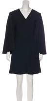Thumbnail for your product : Alexander McQueen Cape Sleeve Mini Dress