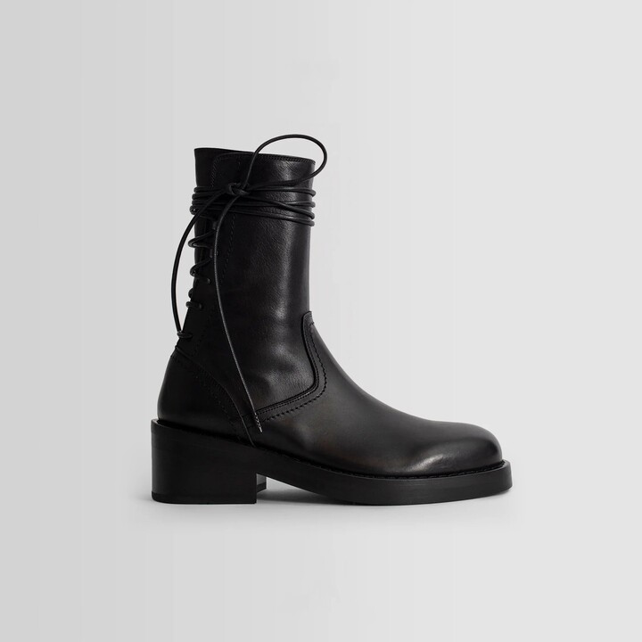 Ann Demeulemeester Back Laced Up Boots