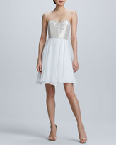 Thumbnail for your product : Erin Fetherston Erin by Strapless Sequined Bodice Cocktail Dress