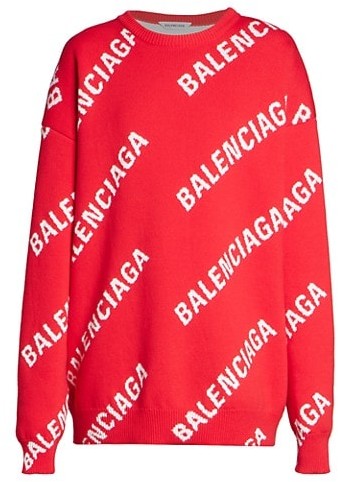 Balenciaga Red Women's Sweaters | Shop the world's largest collection of  fashion | ShopStyle