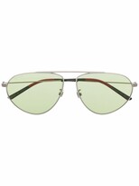 Thumbnail for your product : Gucci Eyewear Pilot-Frame Sunglasses