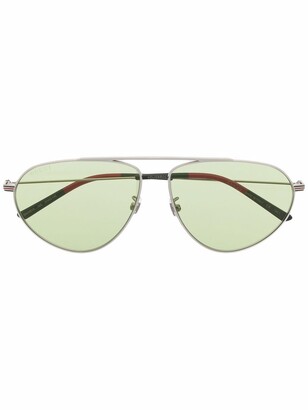 Gucci Eyewear Pilot-Frame Sunglasses