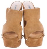 Thumbnail for your product : Gianmarco Lorenzi Suede Platform Sandals