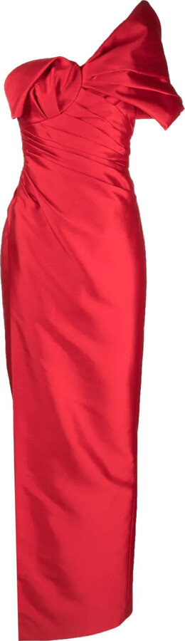Marlo one-shoulder gown dress