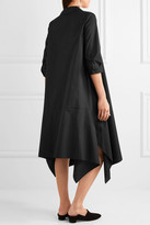 Thumbnail for your product : Max Mara Cotton-poplin Dress - Black