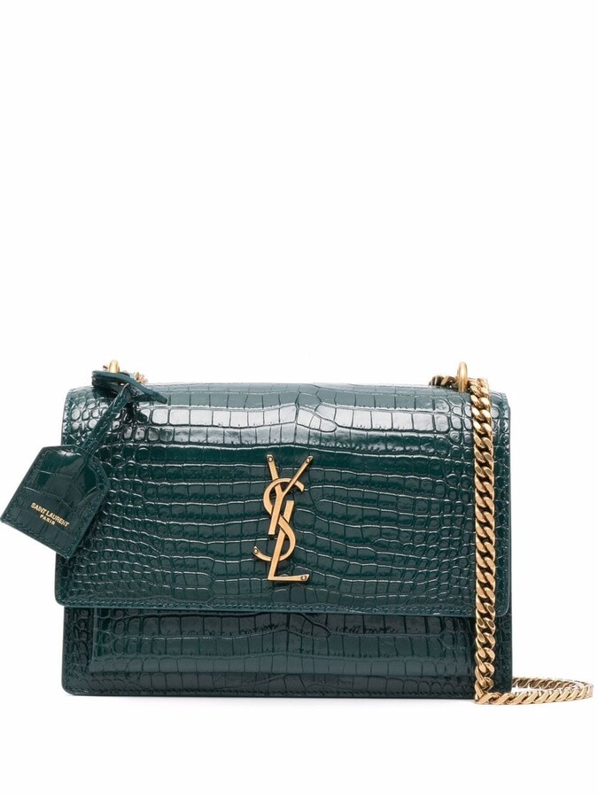 ysl sunset medium black gold
