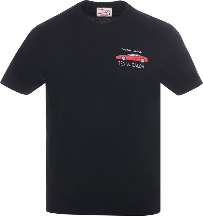 MC2 Saint Barth Graphic Printed Crewneck T-Shirt