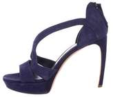Thumbnail for your product : Alexander McQueen Suede Platform Sandals