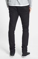 Thumbnail for your product : RVCA 'Spanky' Skinny Fit Stretch Jeans (Black Black)