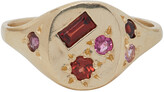 Thumbnail for your product : Seb Brown Gold Ruby Red Ring