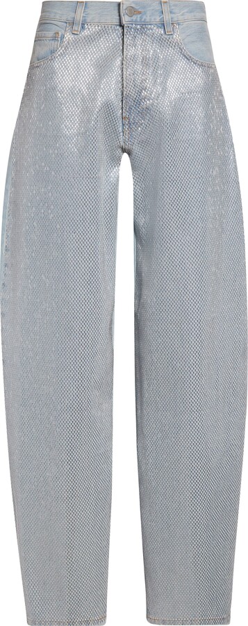 Haikure Bibi Crystal Embellished Balloon Leg Jeans