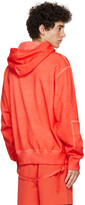 Thumbnail for your product : Helmut Lang Red Military Hoodie