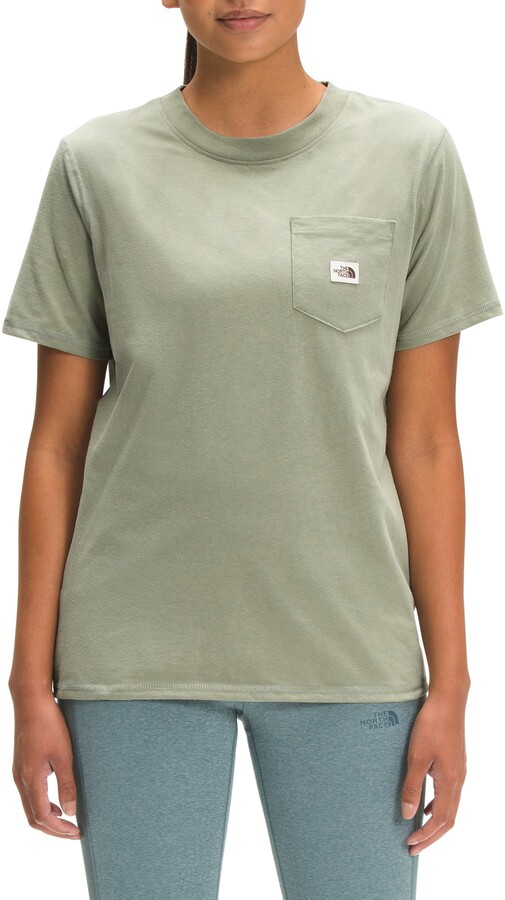 NEW SEASALT Organic Cotton Ochre Seedling Green Carrick T-Shirt Top Size 8-18