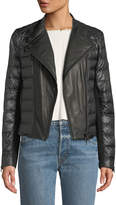 Thumbnail for your product : Bogner Amy Down-Filled Puffer Moto Jacket