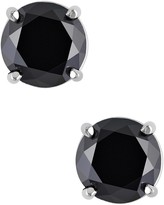 Thumbnail for your product : Black Diamond 14K White Gold Solitaire Earrings - 2.00 ctw