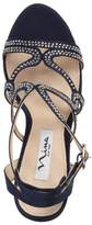 Thumbnail for your product : Nina Varsha Crystal Embellished Evening Sandal