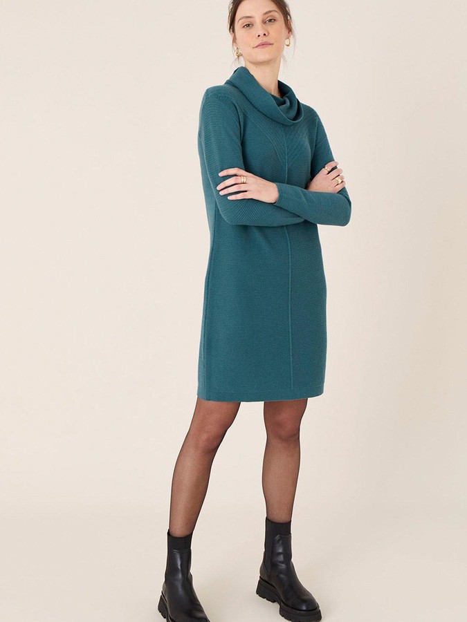 monsoon knitted jumper dress