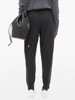 Thumbnail for your product : Burberry Fincham Two-tone Merino-wool Track Pants - Grey