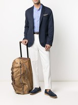Thumbnail for your product : Brunello Cucinelli Collarless Linen Shirt