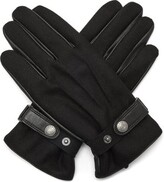 Thumbnail for your product : Dents Guildford Flannel And Leather Gloves
