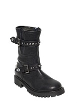 Thumbnail for your product : Studded Leather Biker Boots