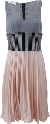 Cédric Charlier Plisse Skirt Tank Dress
