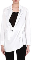 Thumbnail for your product : Ann Demeulemeester Asymmetric cotton shirt