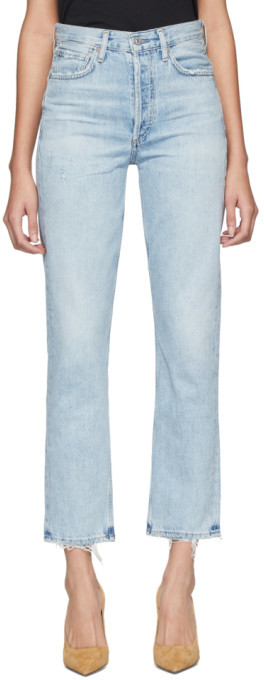 citizens of humanity charlotte high rise straight jeans wynwood